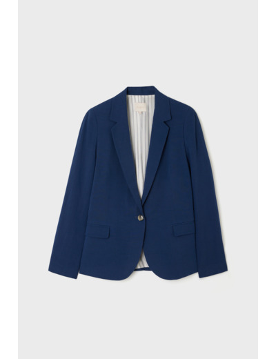 Veste de tailleur en lin mélangé - VITALY