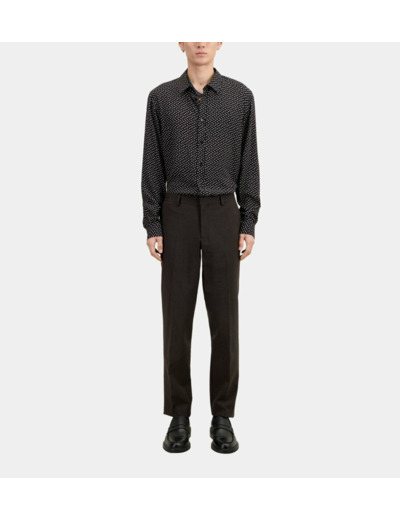 Pantalon De Costume Classique brown / black