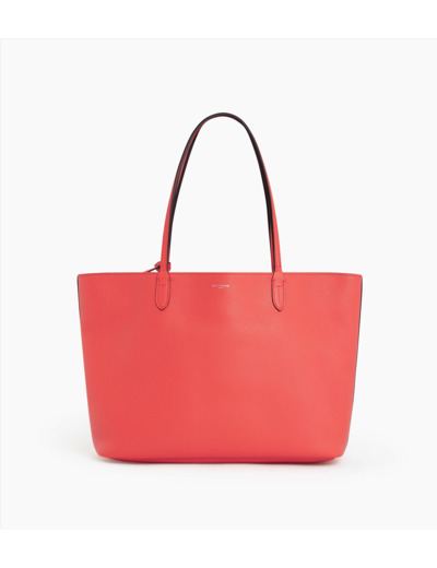 Grand sac cabas Louise en cuir grainé
