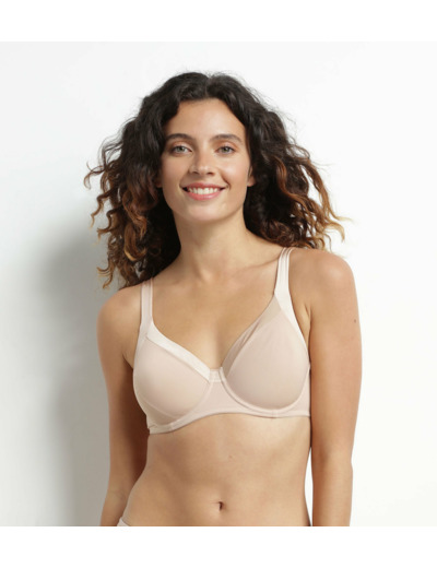 Soutien-gorge emboitant avec armatures new skin Generous Invisible Dim