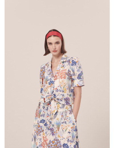 Chemise Côme Bleu en Coton