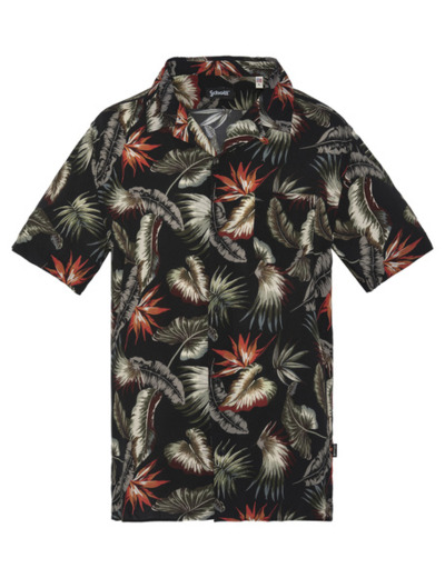 Chemise imprimée à manches courtes SHRIVERA SCHOTT