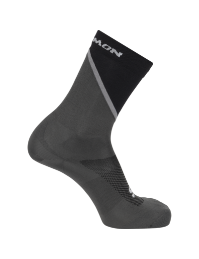 Socks Pulse Crew Black   Monument   Magnet
