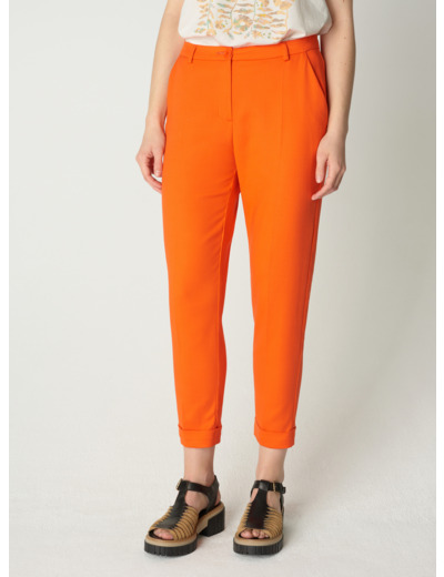 Pantalon debby corail