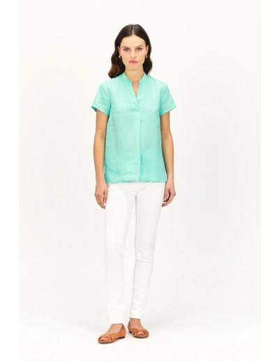 Blouse kat 100% lin
