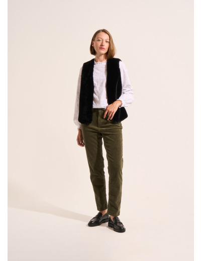 Pantalon en velours