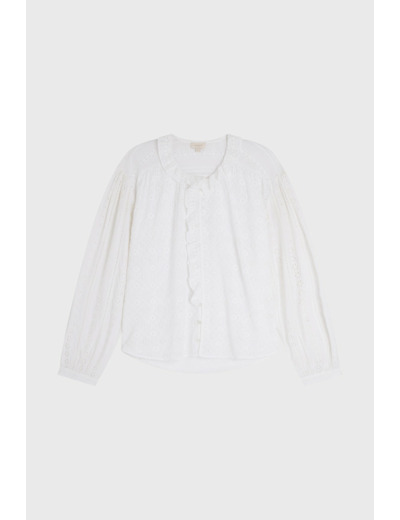 Chemise brodée - ANNAELLE