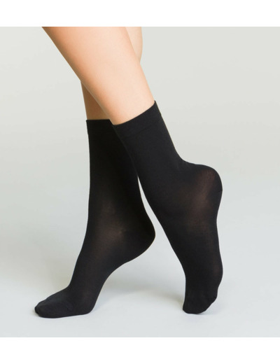 Chaussettes thermo noires Femme