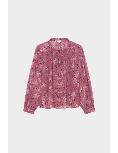 Blouse en mousseline à fleurs - ULENNA