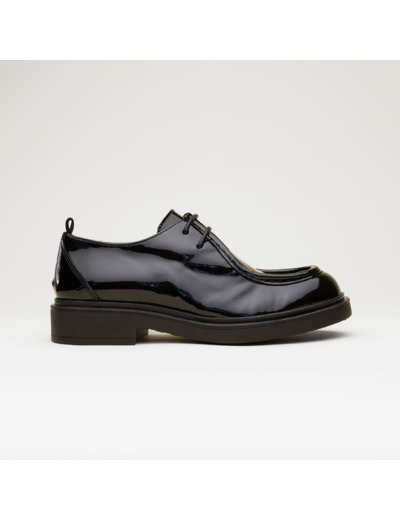 Derby Femme Poli Noir