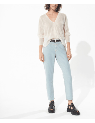 Cardigan ecru