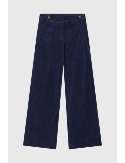 Pantalon flare en velours à côtes - NUR
