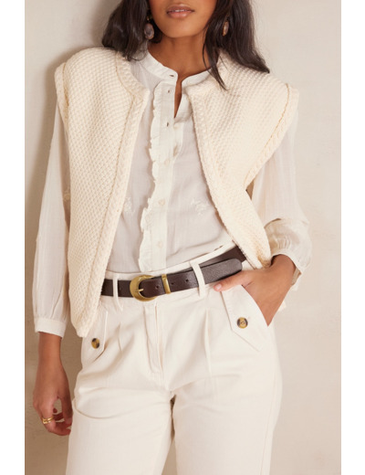 Gilet BETSY en coton