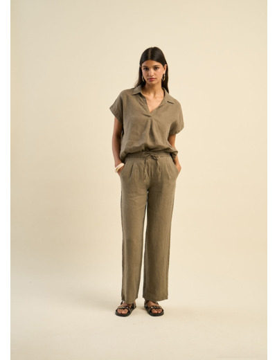 Pantalon en lin