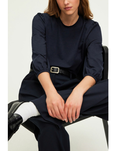 T-shirt manches longues en coton mélangé - AZLIS