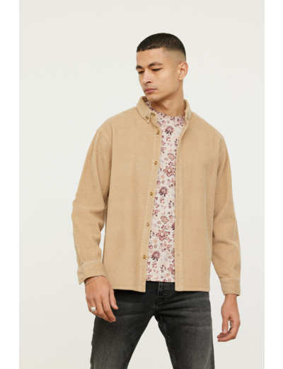 Chemise velours grosses côtes