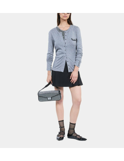 T-shirt manches longues gris