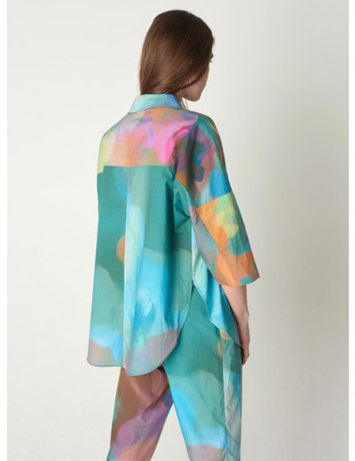 Chemise jasmin malvacea green