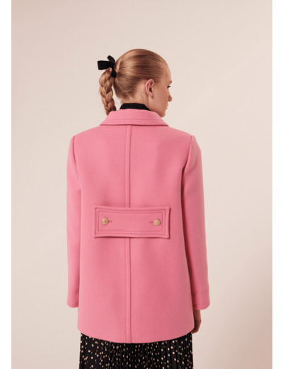 Manteau Marc Rose en Laine