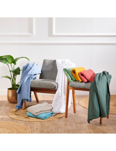 Plaid |  Gaze de coton | Tradition des Vosges