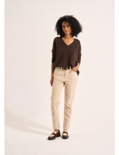 Pantalon en velours