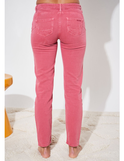 Pantalon casual slim cinq poches