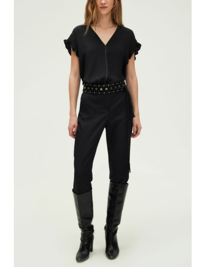 Top fluide à galon doré - UMA