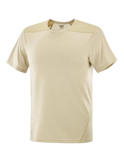 Outline Ss Tee White Pepper