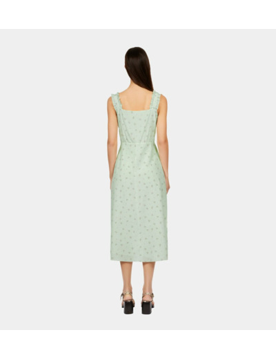 Robe Longue Imprimée green