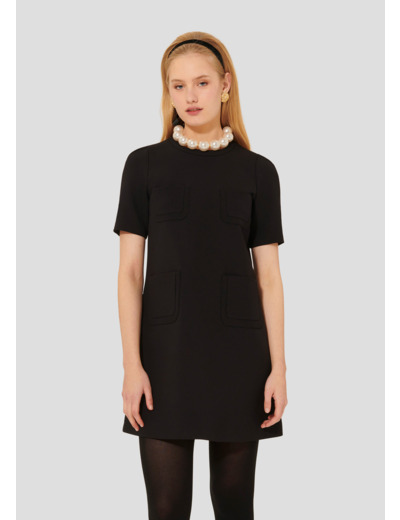 Robe Renata Charcoal en Polyester