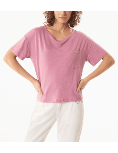 T-shirt lilas