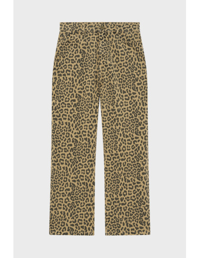 Jean droit léopard - LILO