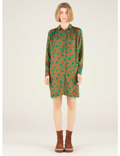 Robe demoiselle verte