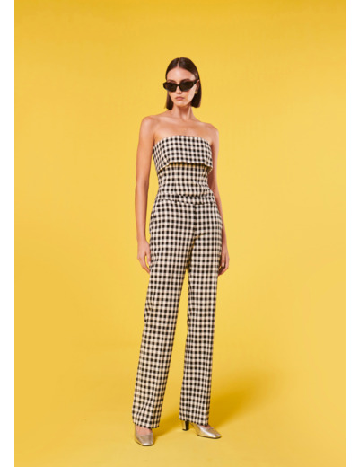 Pantalon Peter Noir en Viscose