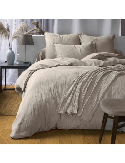 Housse de couette gaze de coton | Tradition des Vosges