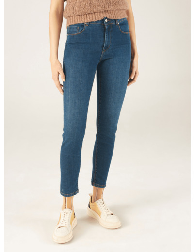 Jean bleu indigo