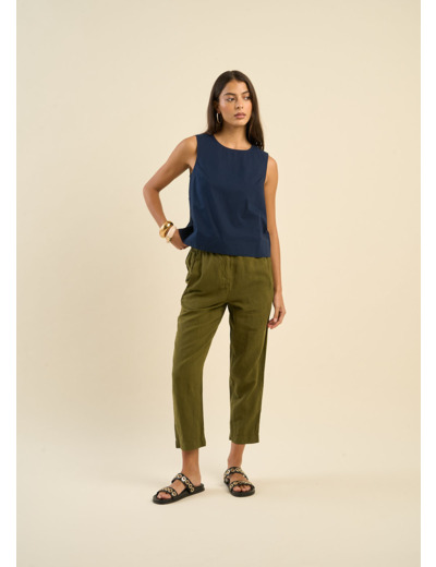 Pantalon slouchy 7/8