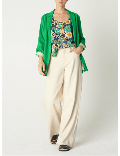 Veste debby emeraude