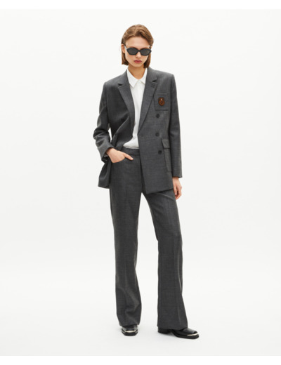Veste tailleur gris foncé black