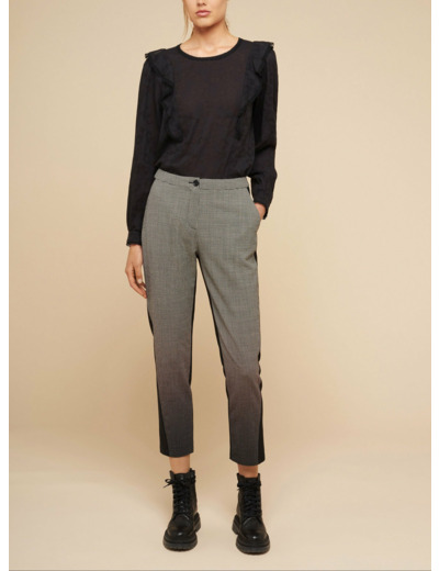 Pantalon droit noir