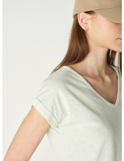 T-shirt brenda vert d eau