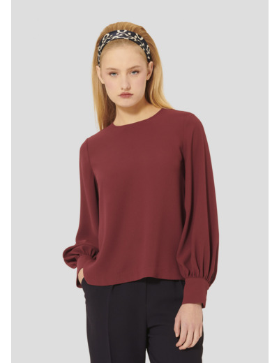 Top Tacci Bordeaux en Polyester