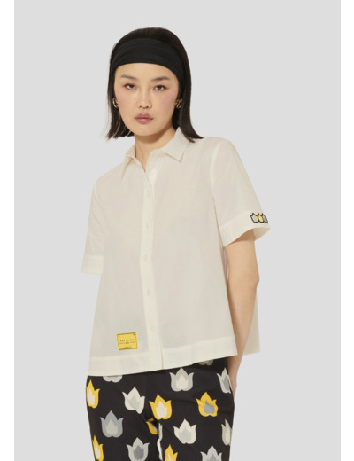 Chemise Camilou Blanc en Coton
