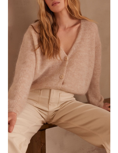 Gilet en mohair CHELTON