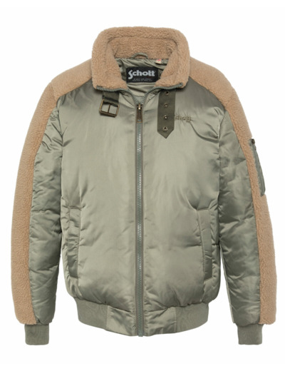 Blouson bi-matière IRMO SCHOTT