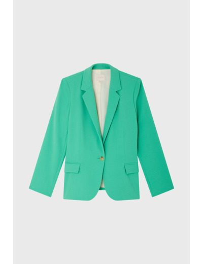 Blazer droit émeraude - BERRIE