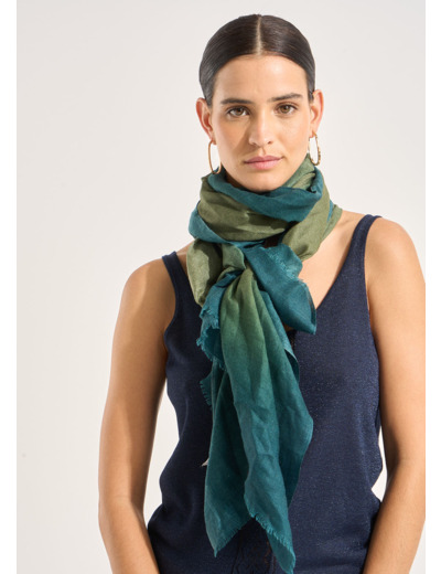 Foulard effet dégradé