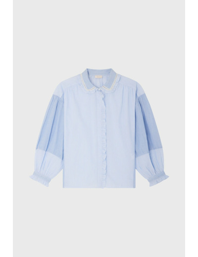 Chemise rayée en coton - ANTHEA