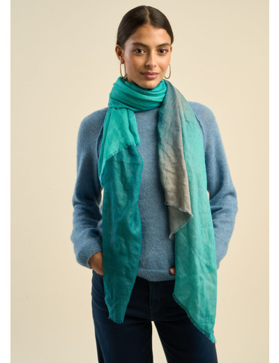 Foulard dégradé avec paillettes