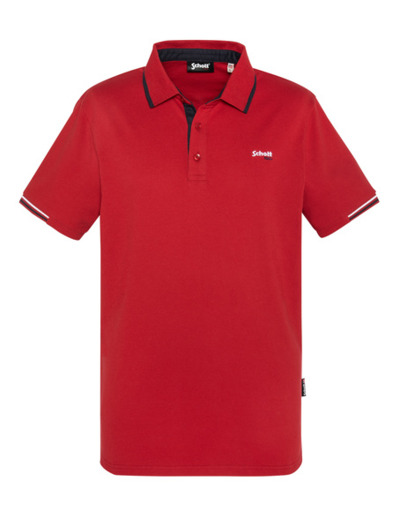 Polo en coton piqué PSDEVON SCHOTT